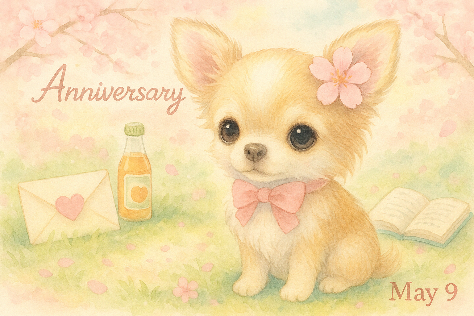 5月9日の記念日のイメージイラスト