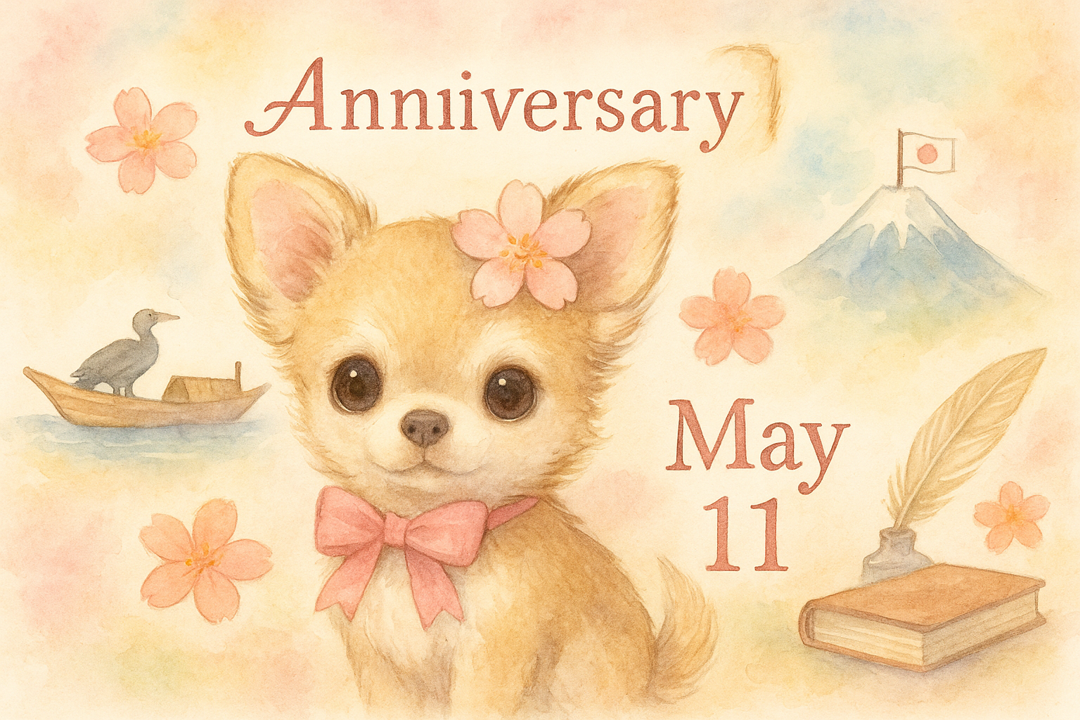 5月11日の記念日のイメージイラスト