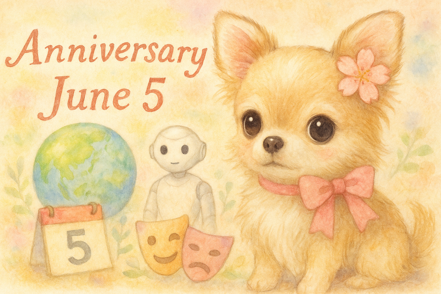 6月5日の記念日のイメージイラスト