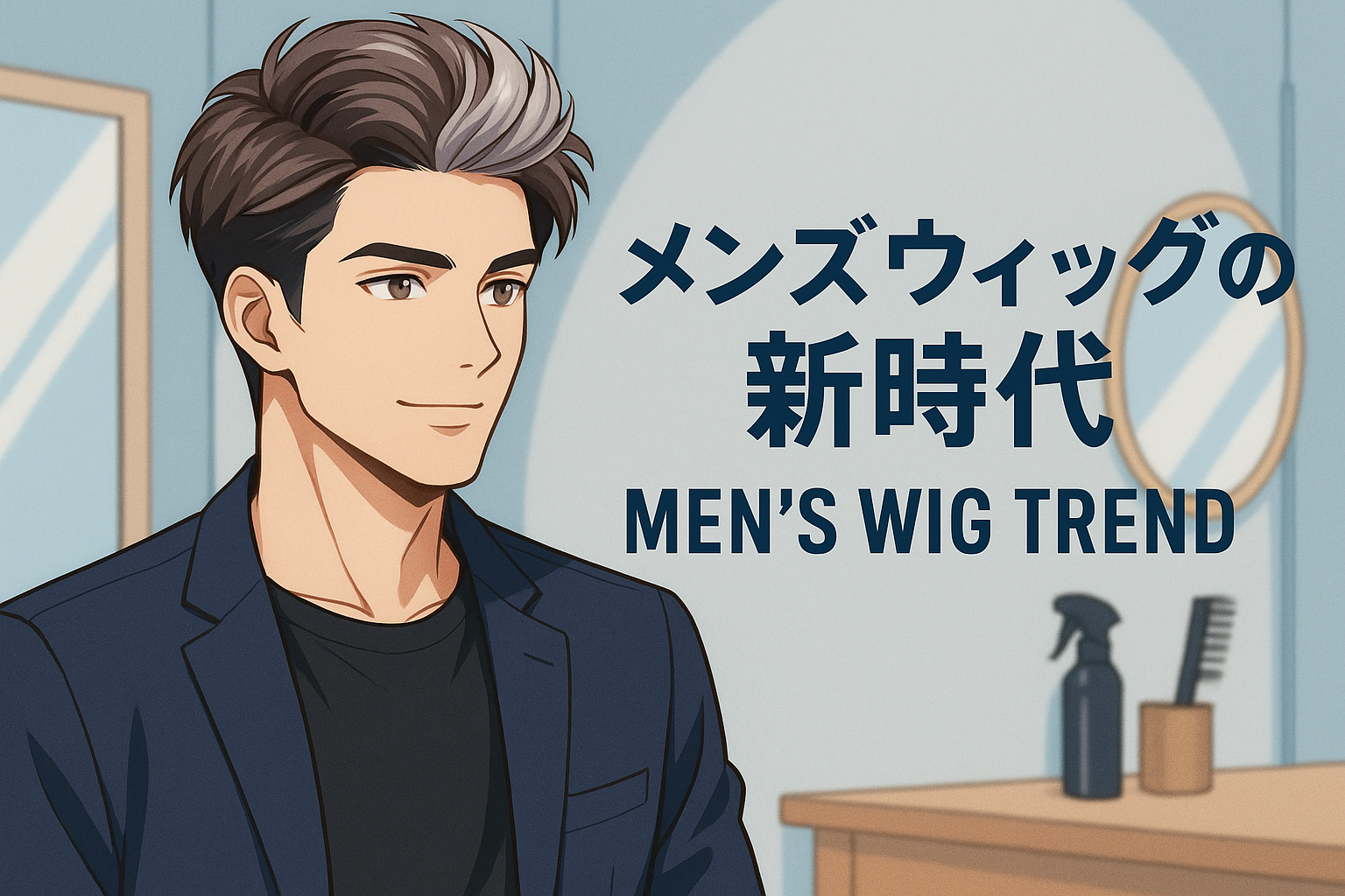 メンズウィッグのイメージ画像