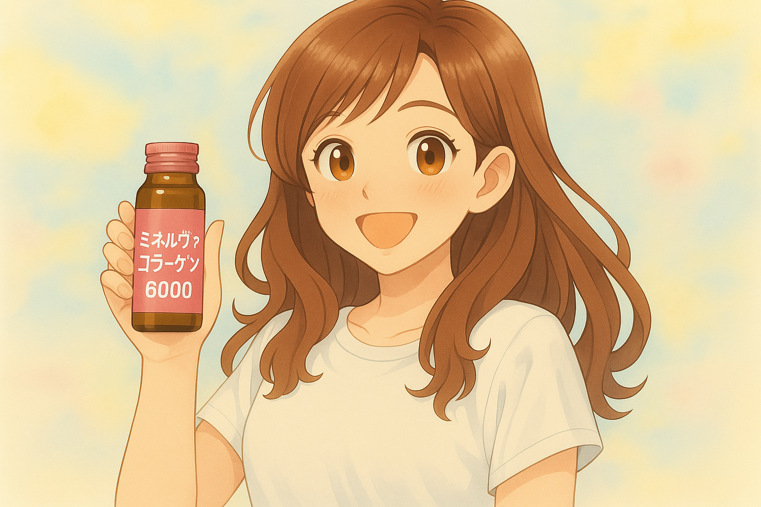 ミネルヴァ コラーゲン6000のイメージイラスト