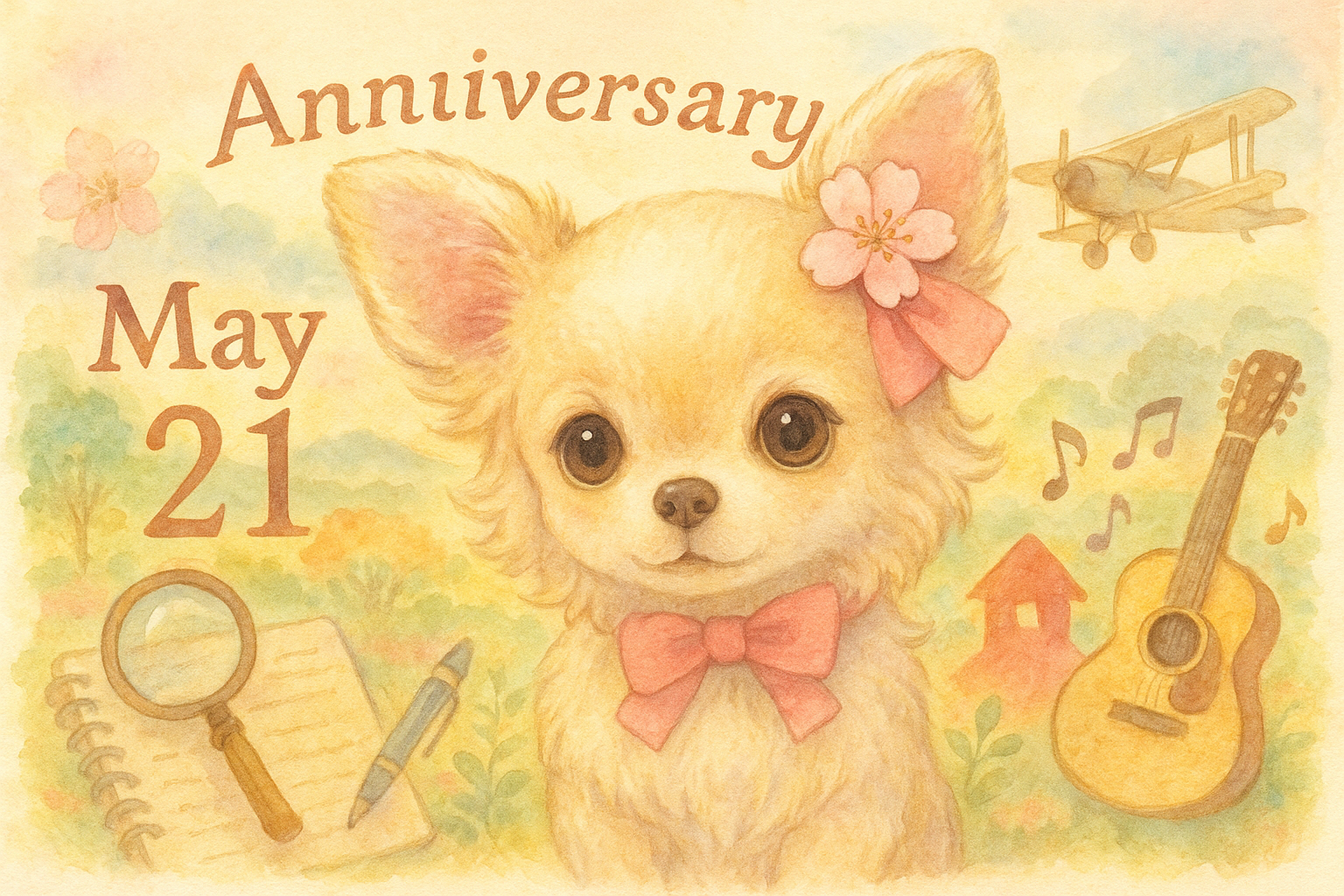 5月21日の記念日のイメージイラスト