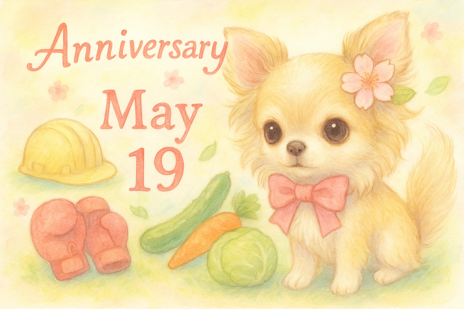 5月19日の記念日のイメージイラスト