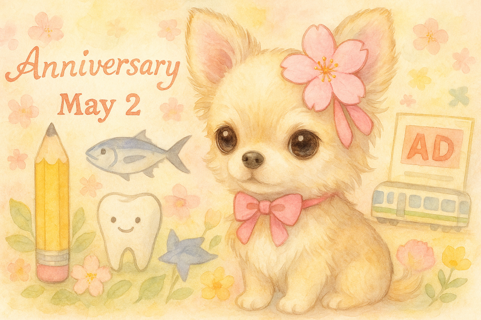 5月2日の記念日のイメージイラスト