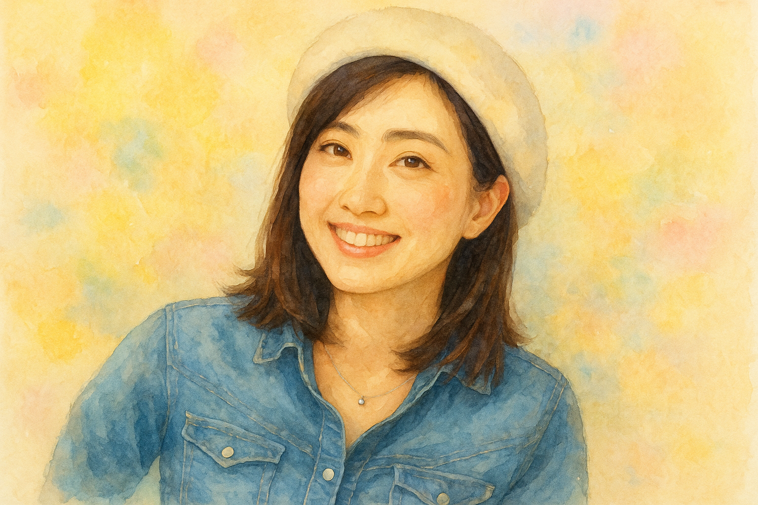 林原めぐみさんのイメージイラスト