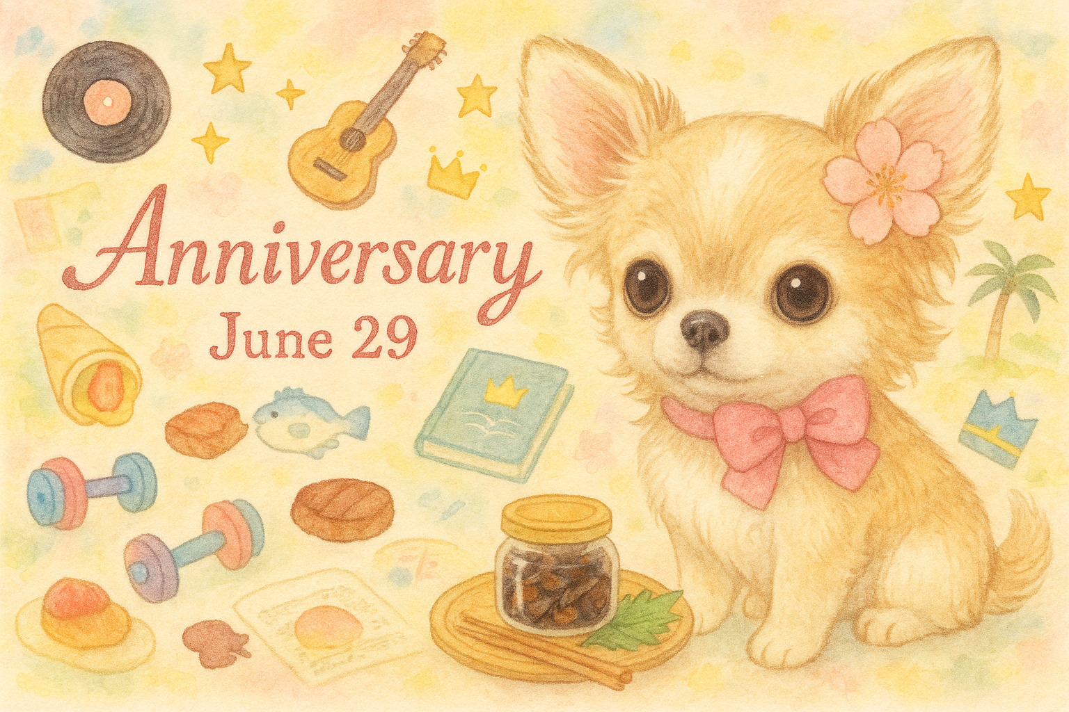 6月29日の記念日のイメージイラスト