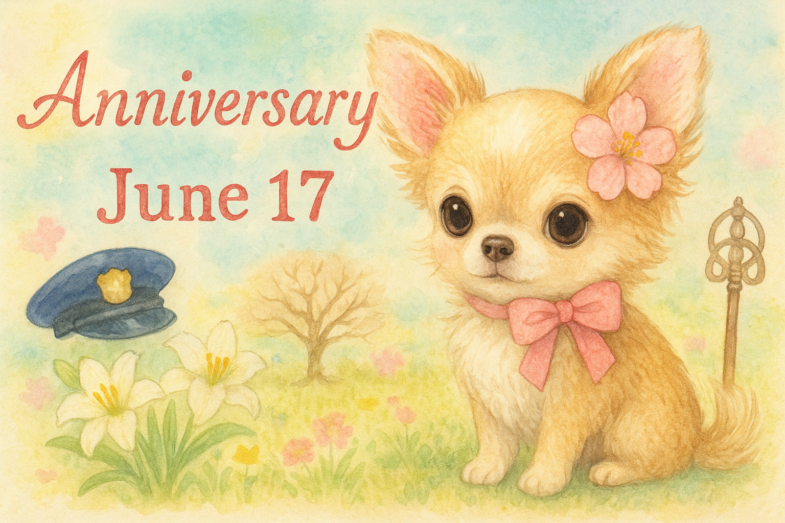 6月17日の記念日のイメージイラスト