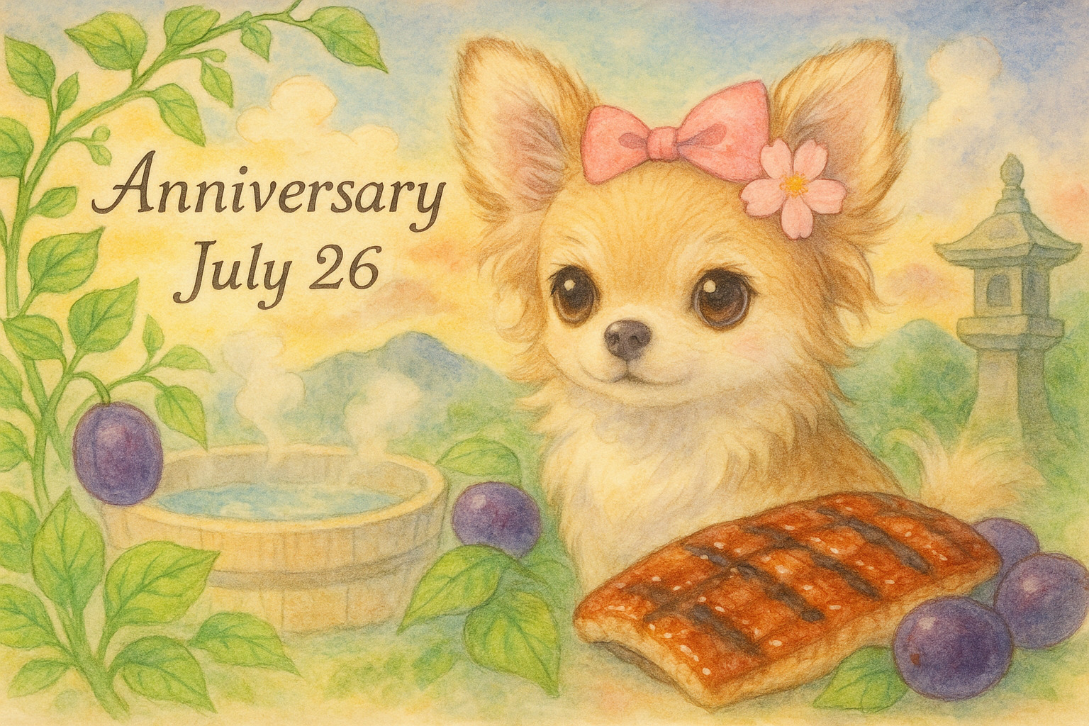 7月26日の記念日のイメージイラスト
