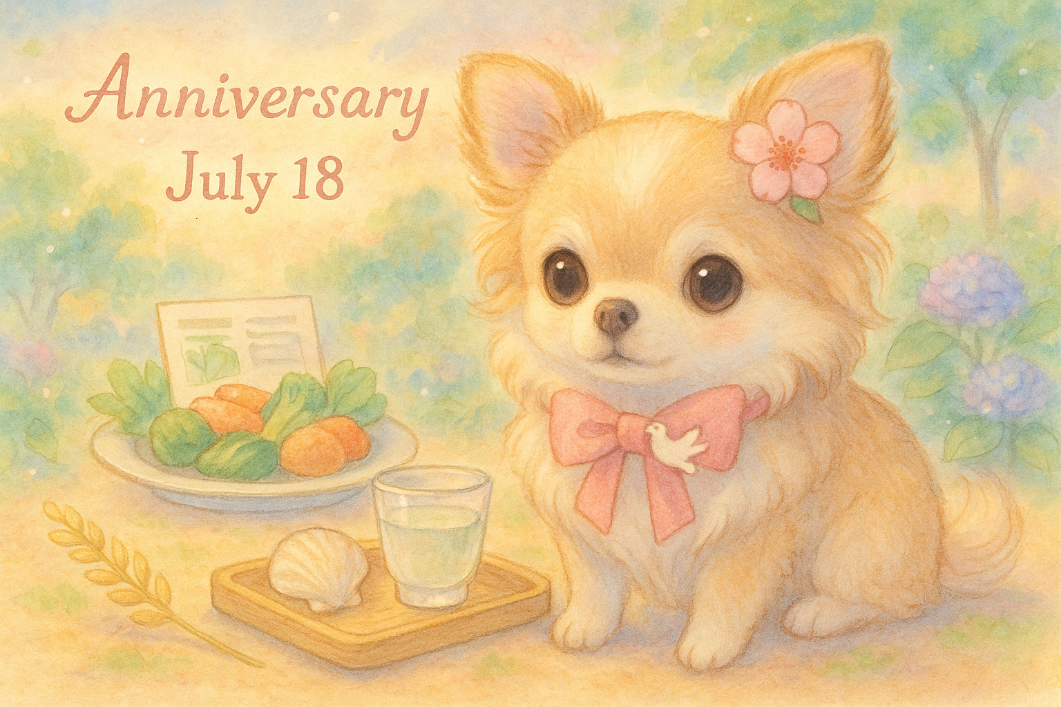 7月18日の記念日のイメージイラスト