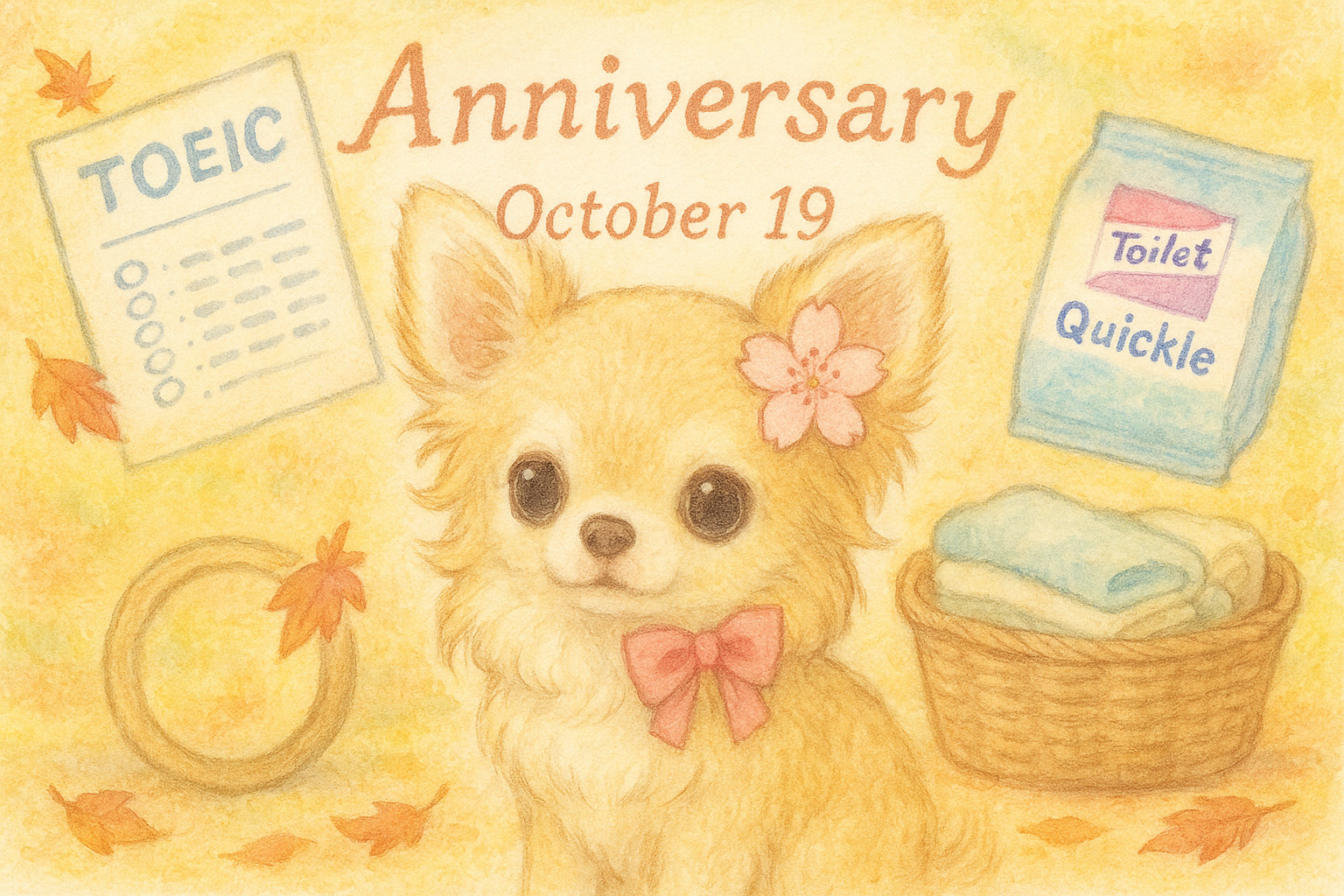 10月19日の記念日のイメージイラスト
