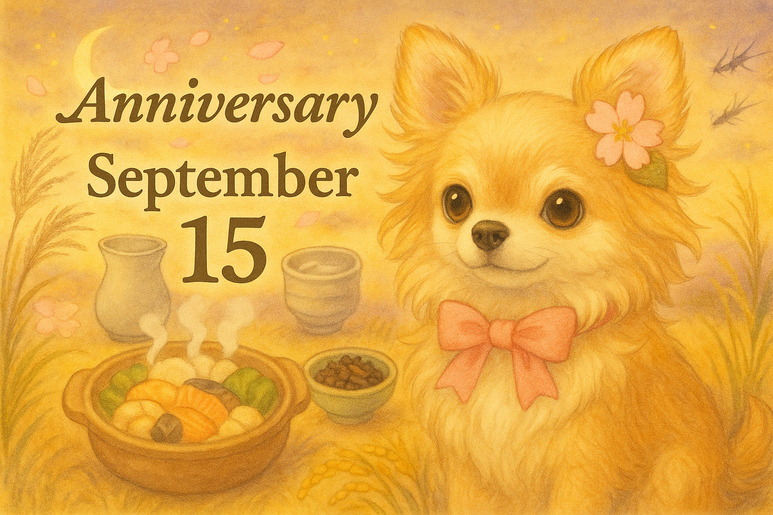 9月15日の記念日のイメージイラスト