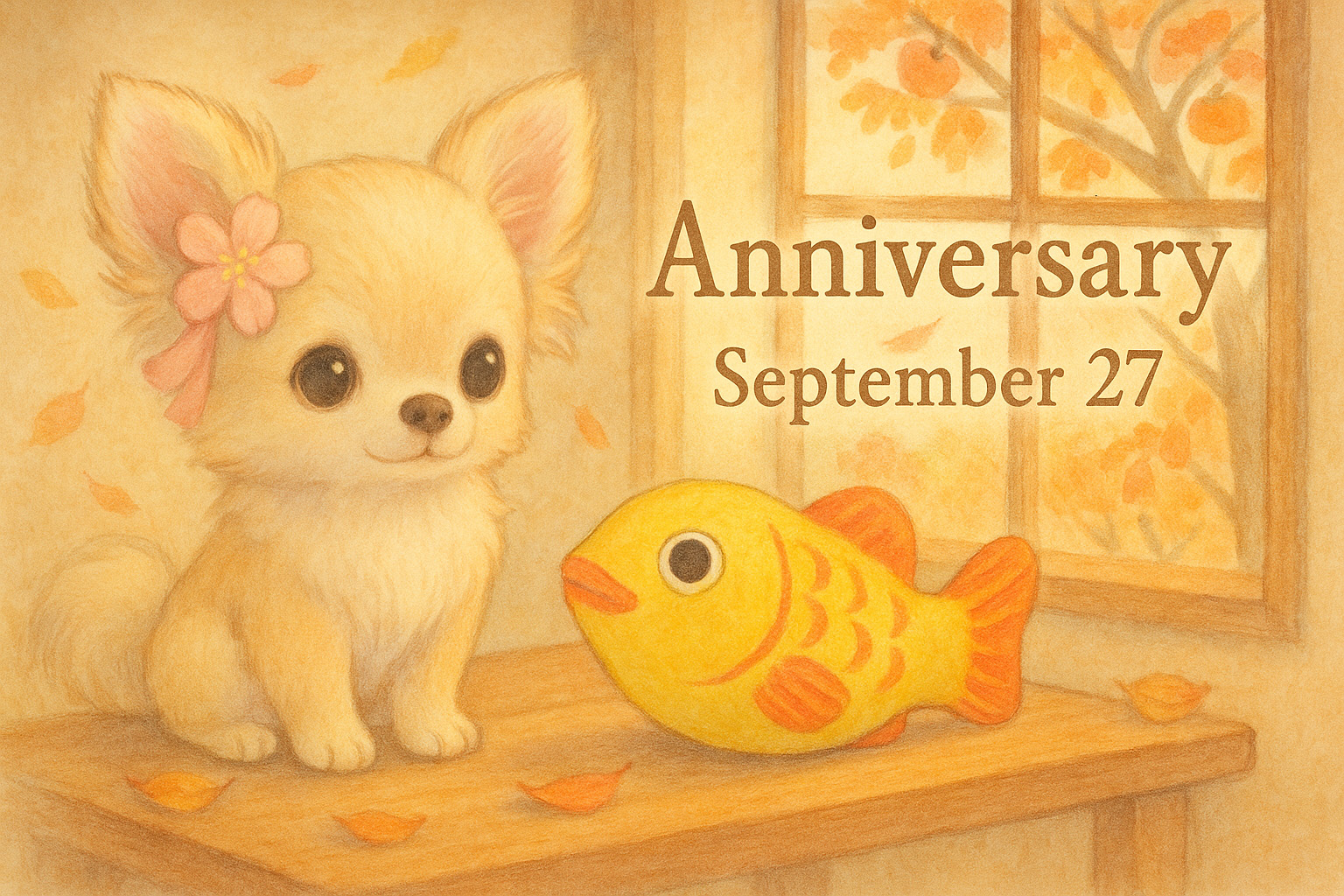9月27日の記念日のイメージイラスト