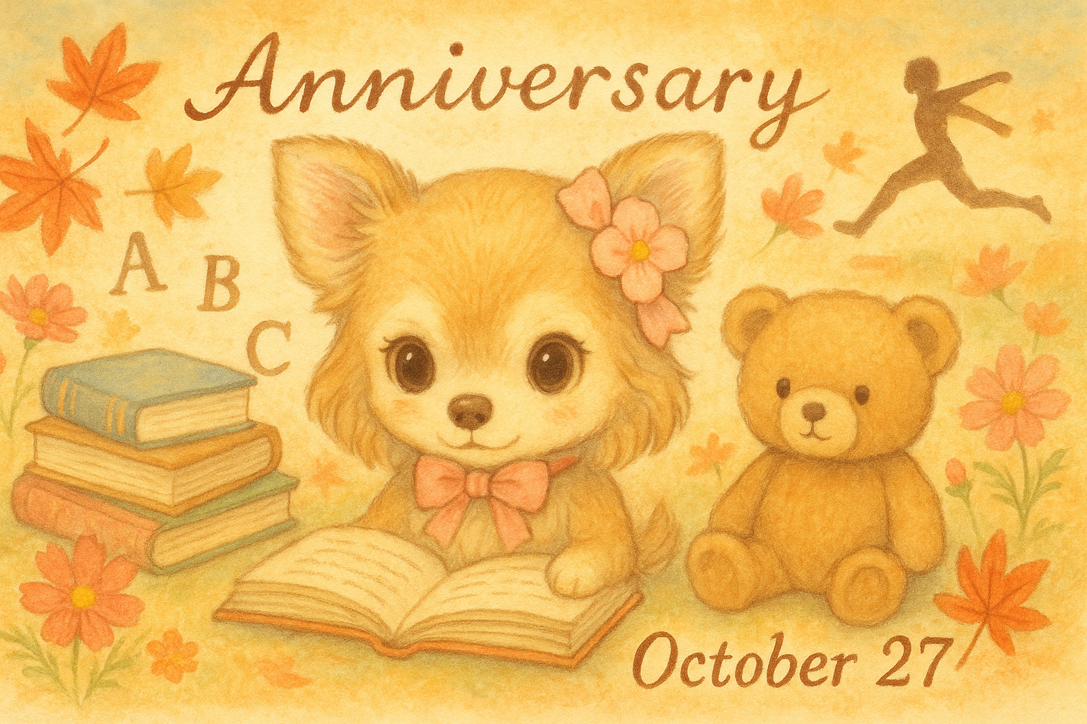 10月27日の記念日のイメージイラスト