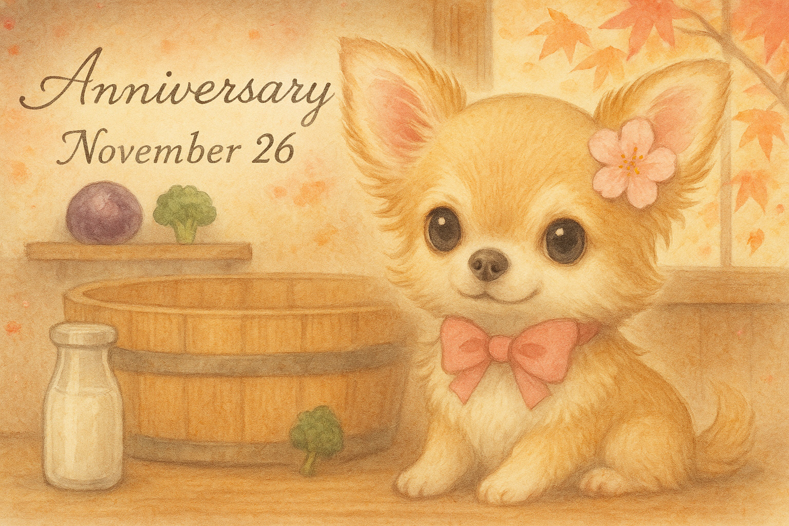 11月26日の記念日のイメージイラスト