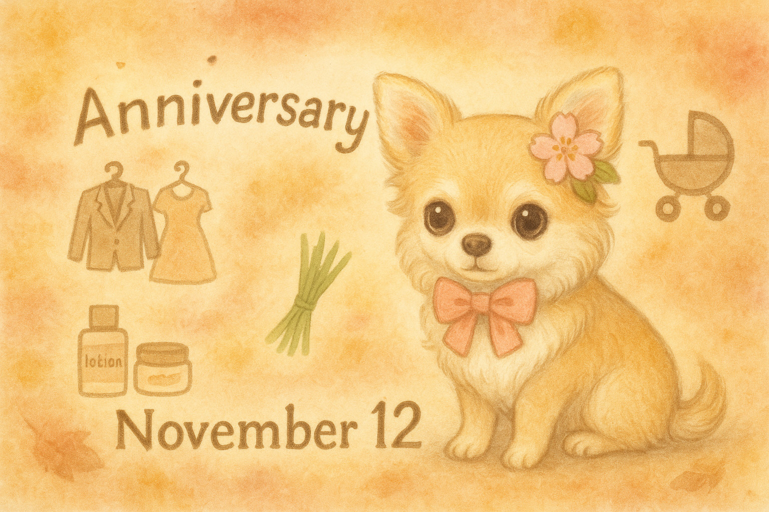 11月12日の記念日のイメージイラスト