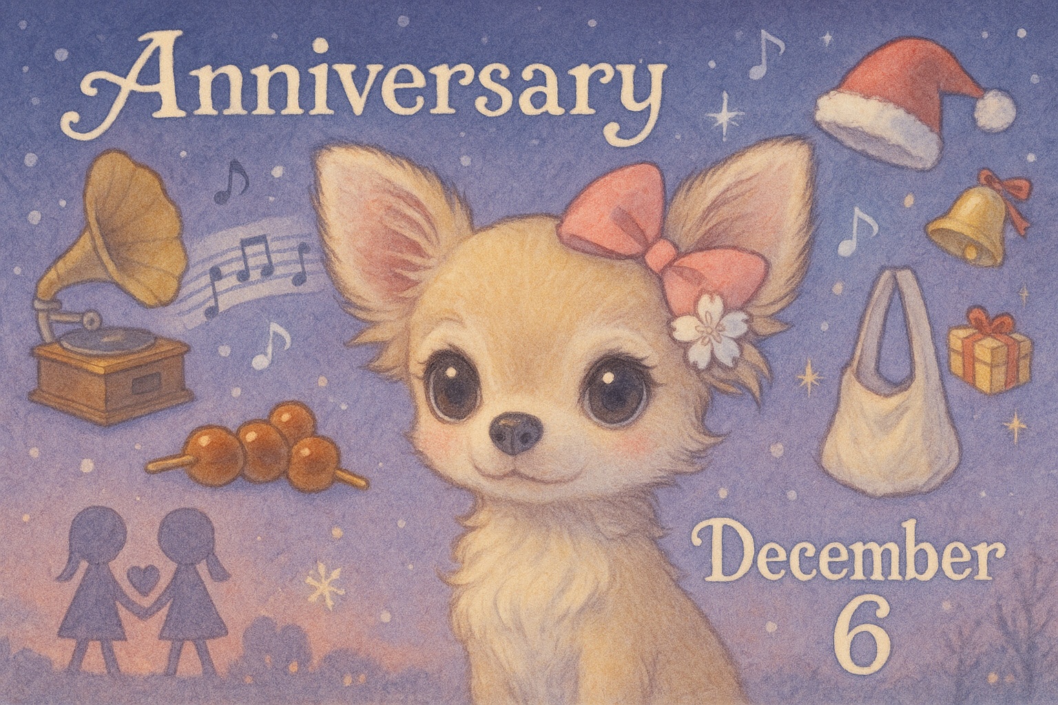 12月6日の記念日のイメージイラスト