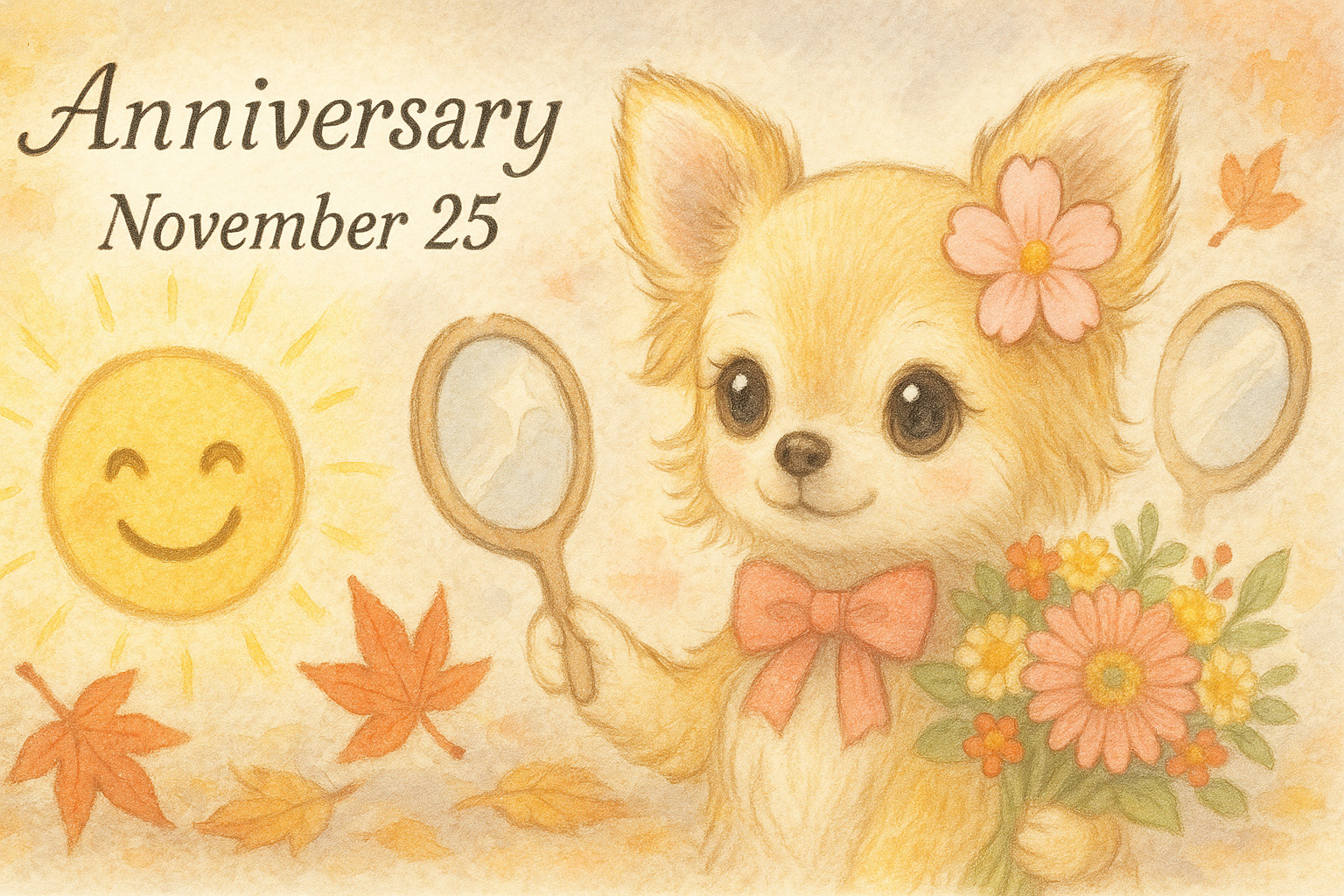 11月25日の記念日のイメージイラスト