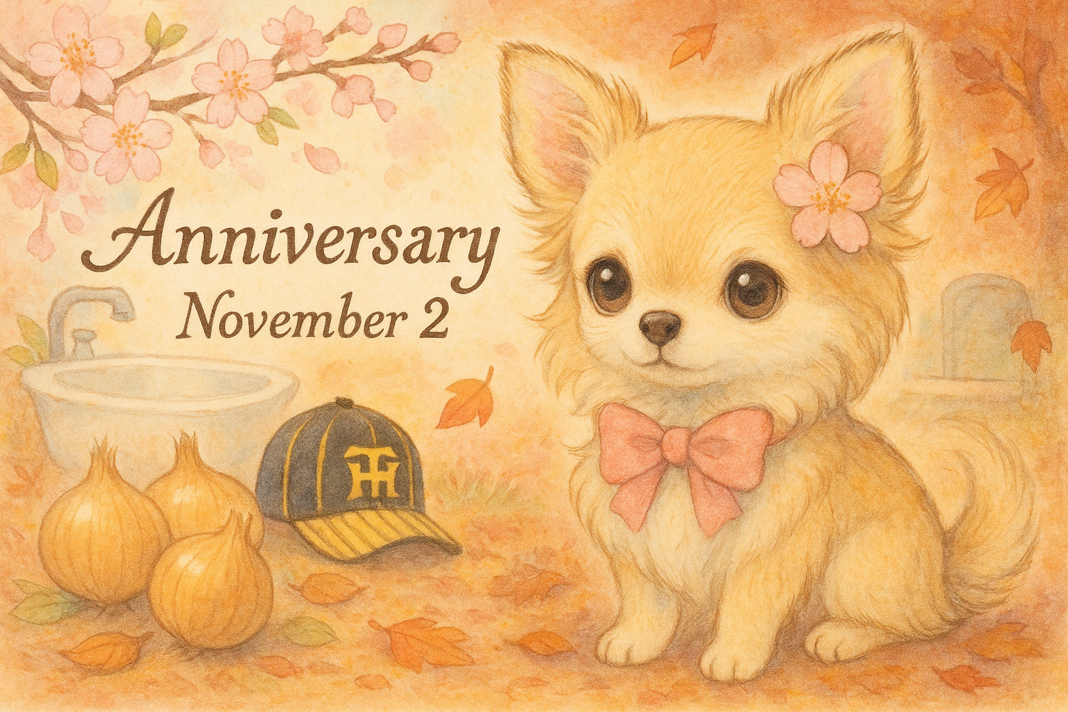 11月2日の記念日のイメージイラスト
