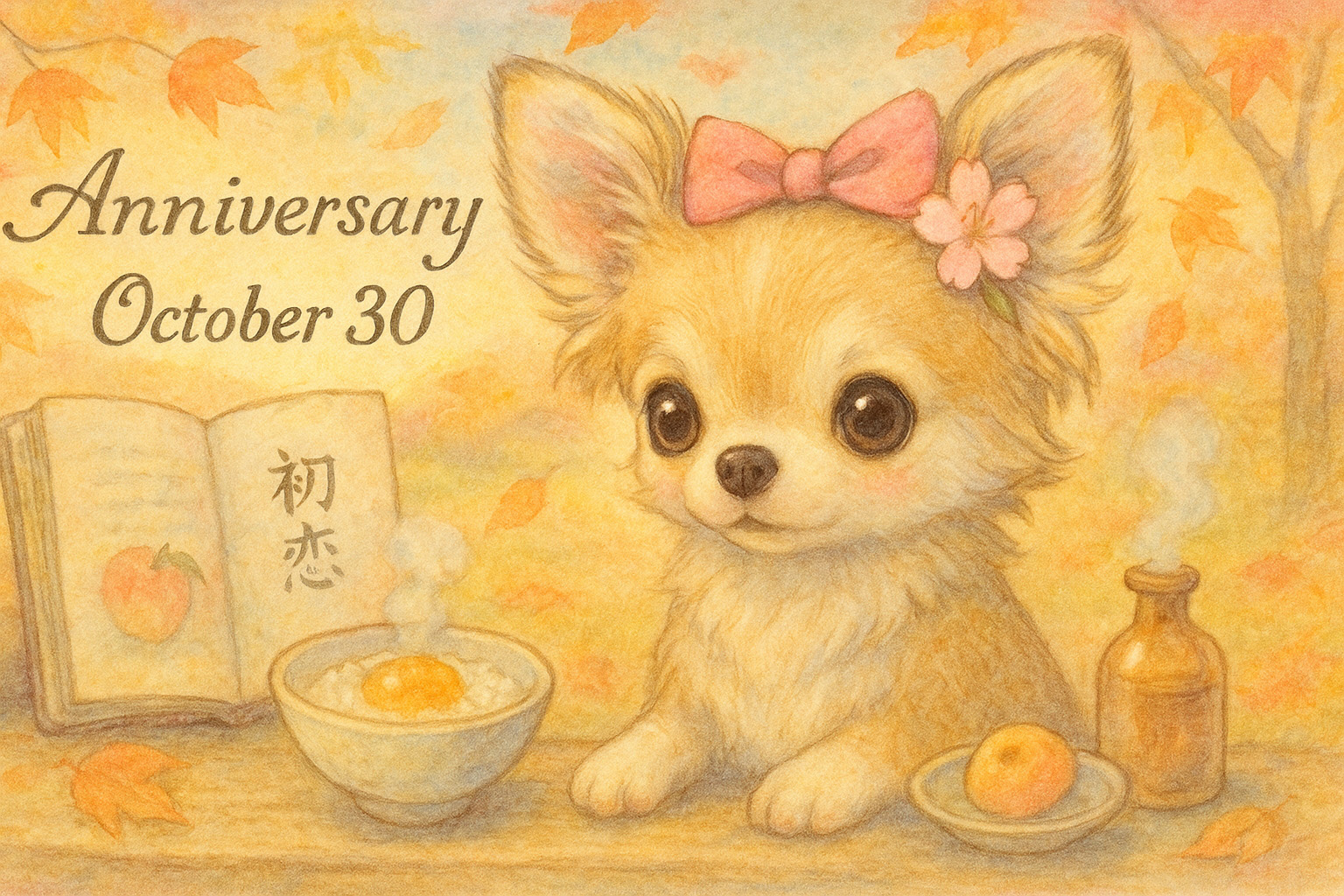 10月30日の記念日のイメージイラスト