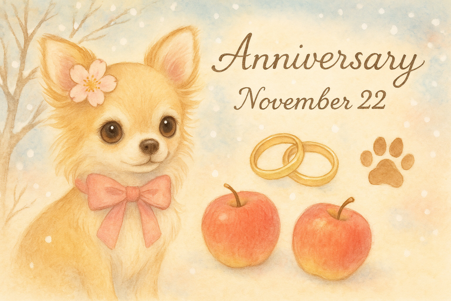 11月22日の記念日のイメージイラスト