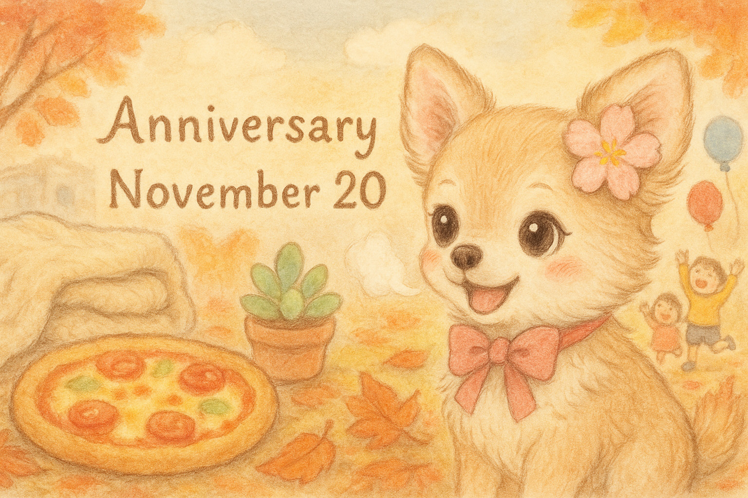 11月20日の記念日のイメージイラスト