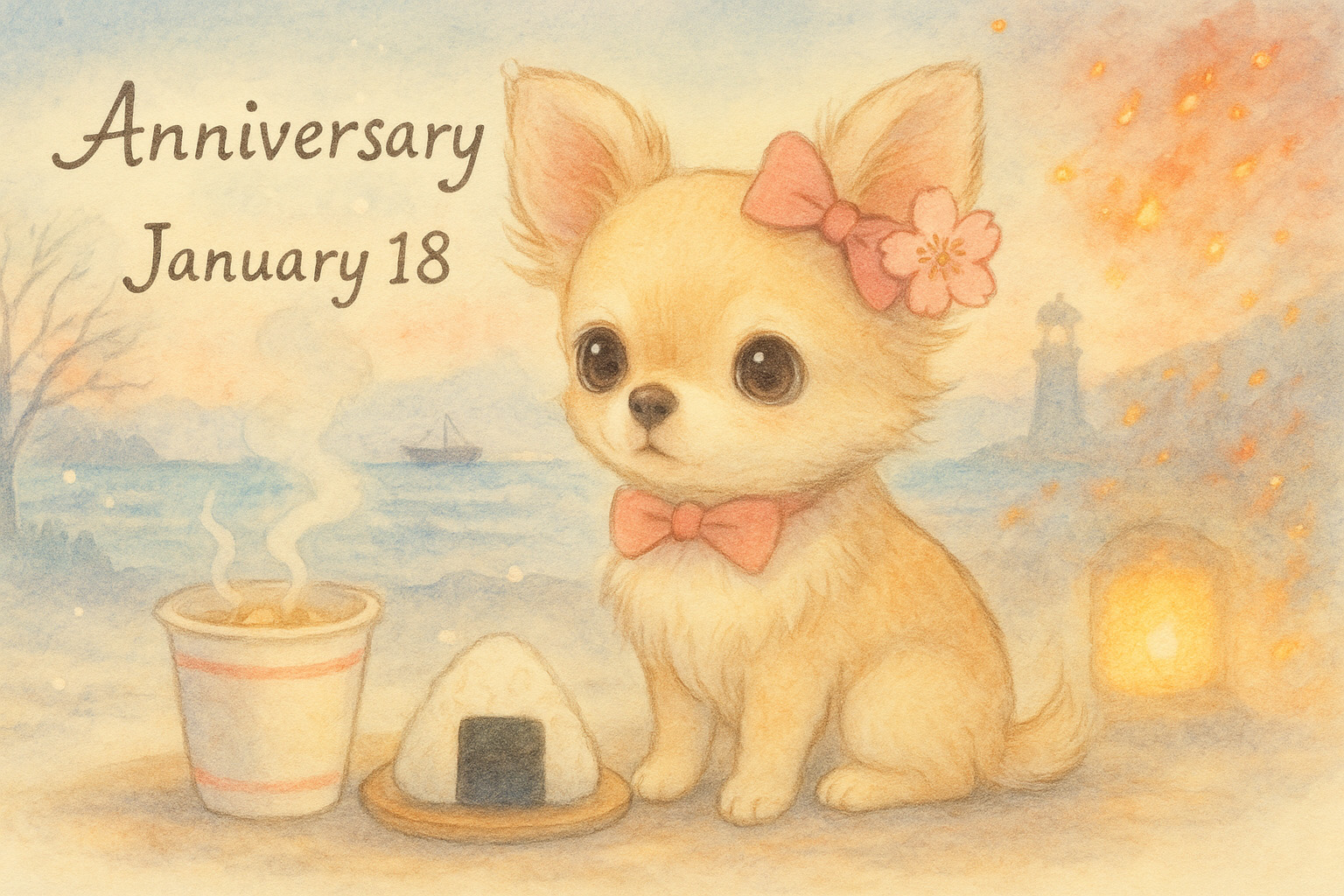 1月18日の記念日のイメージイラスト