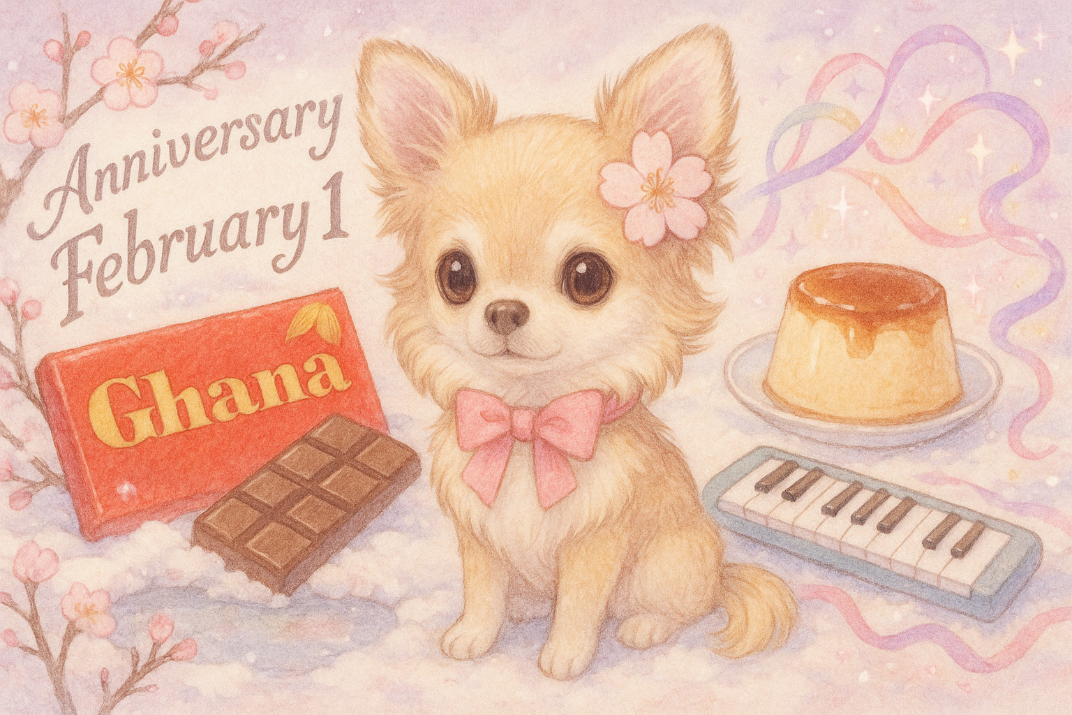 2月1日の記念日のイメージイラスト