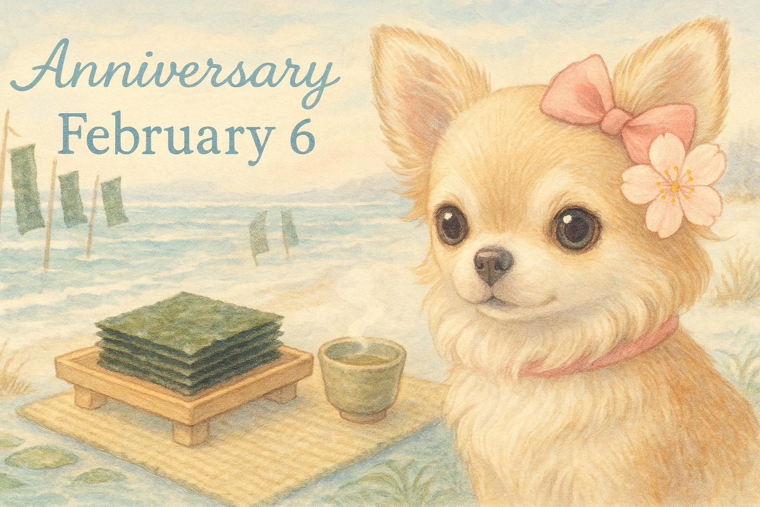 2月6日の記念日のイメージイラスト