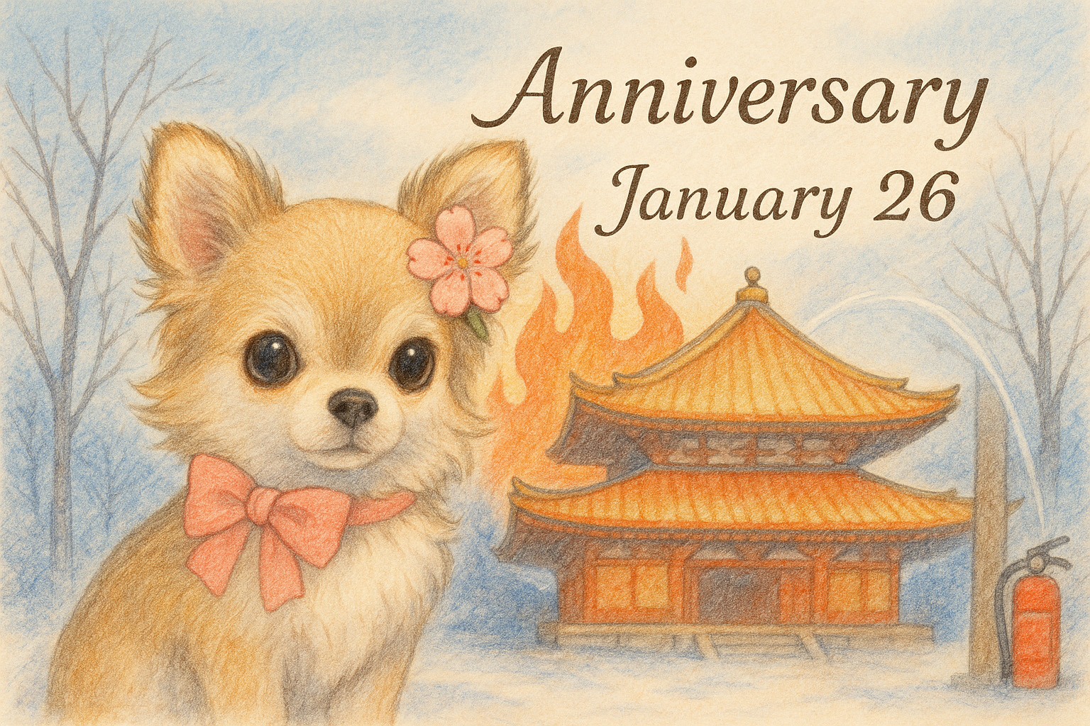 1月26日の記念日のイメージイラスト