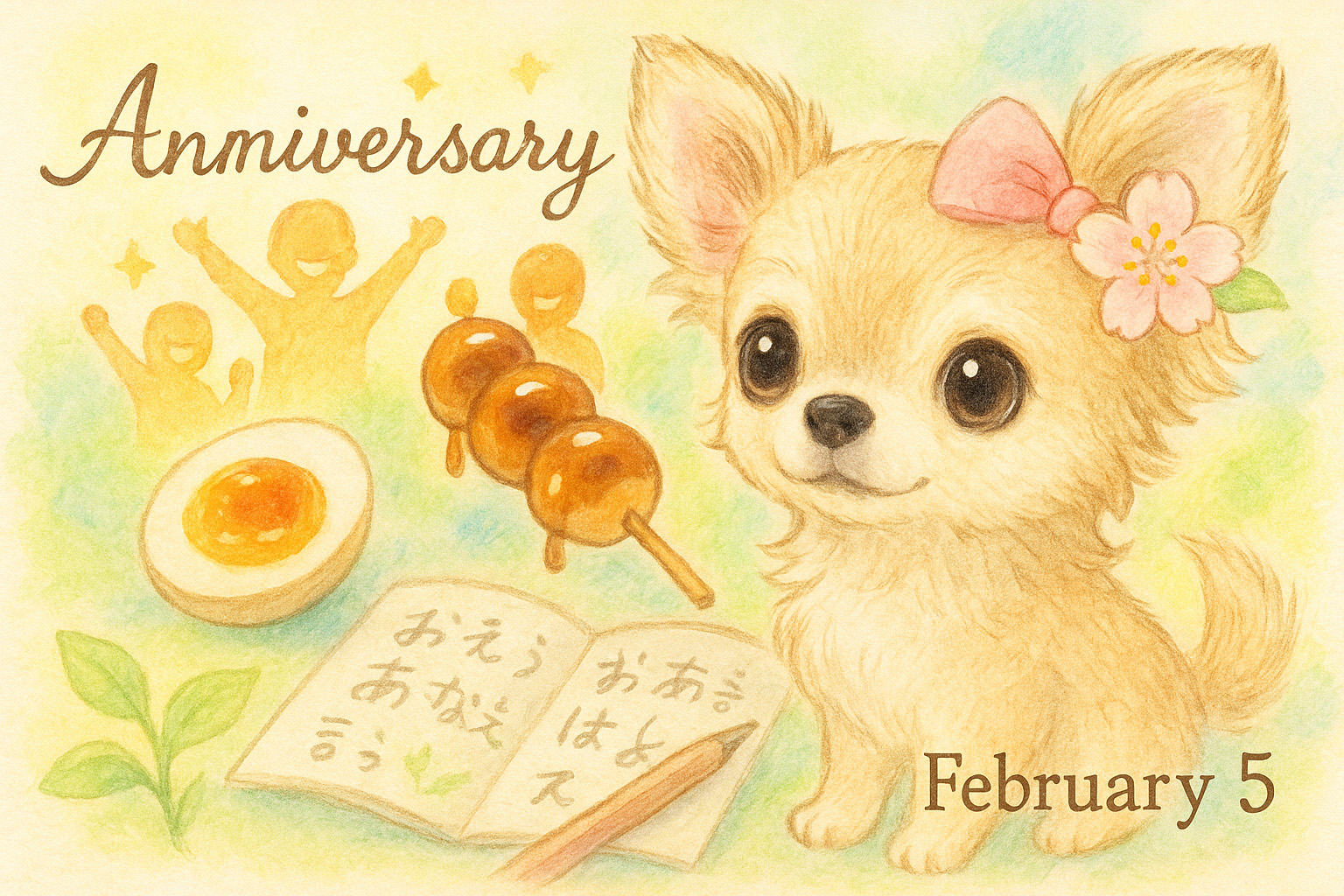 2月5日の記念日のイメージイラスト