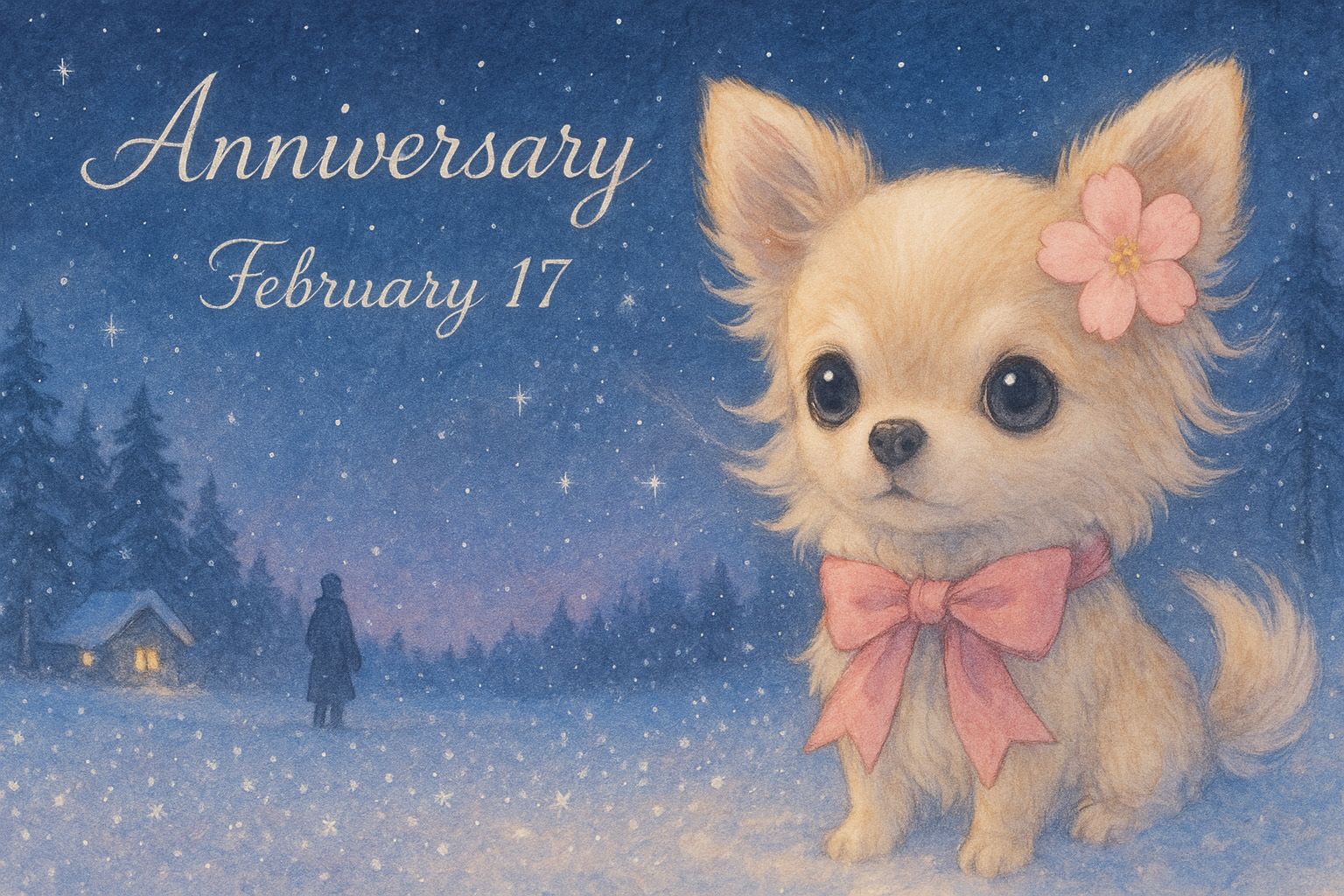 2月17日の記念日のイメージイラスト