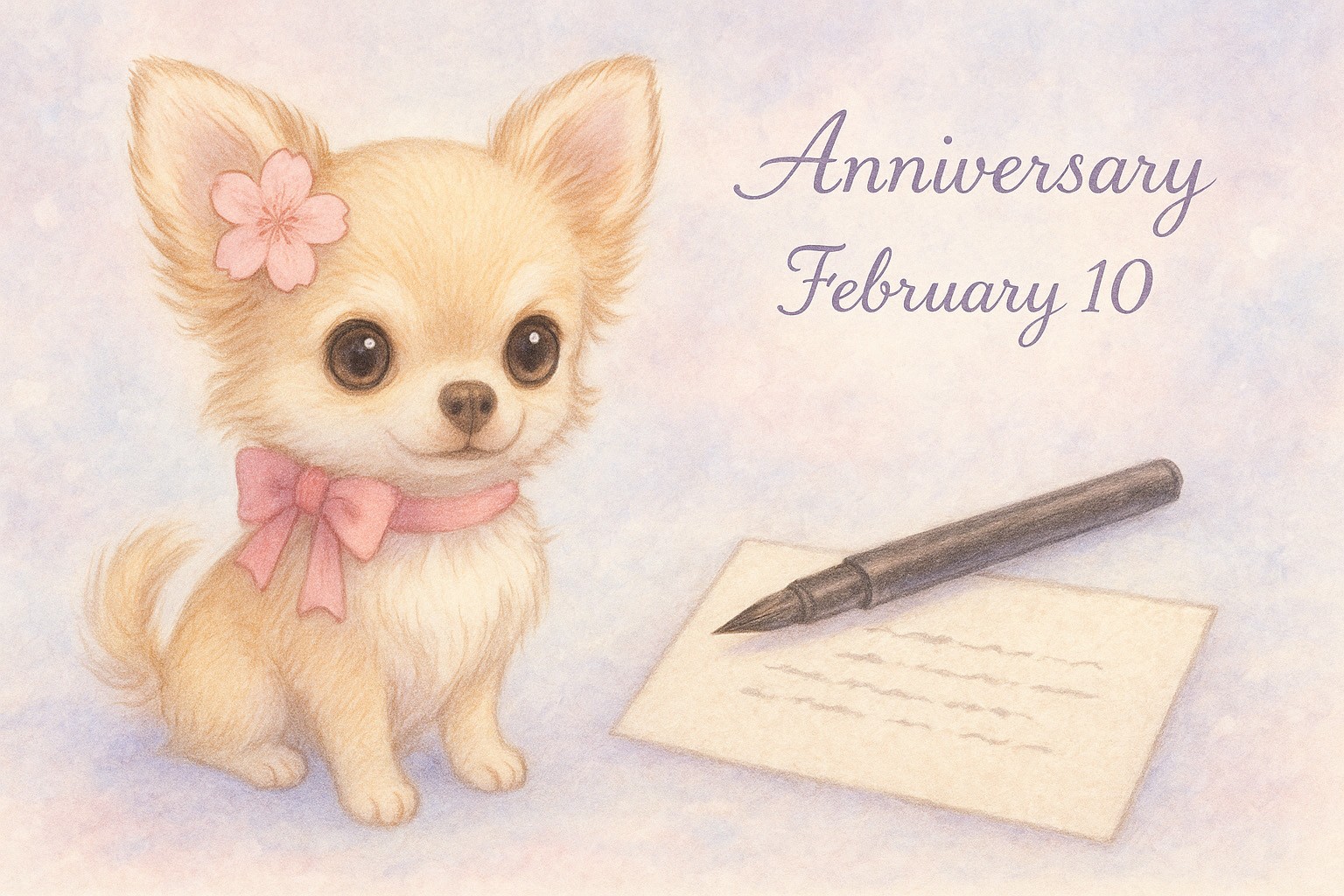 2月10日の記念日のイメージイラスト