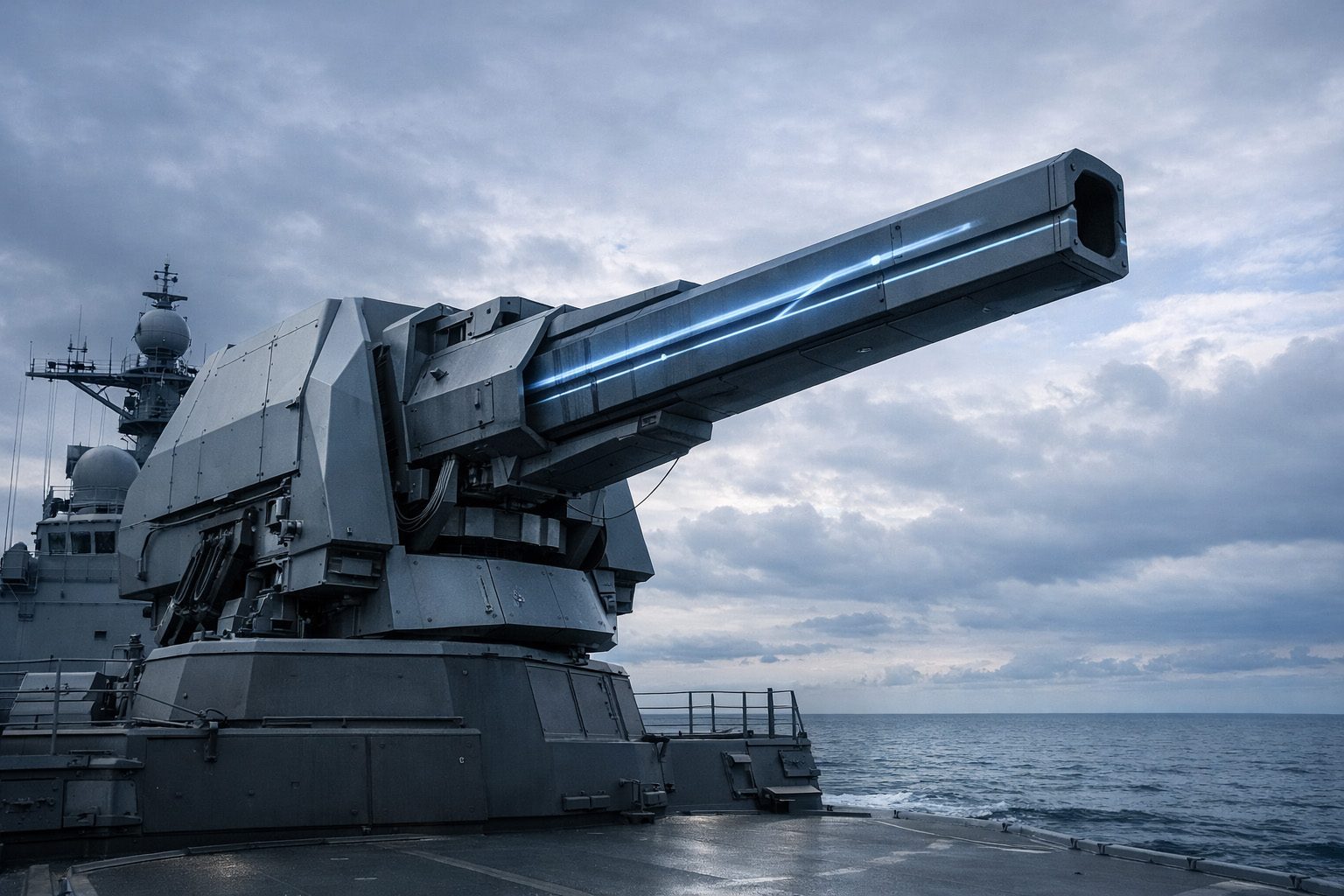 レールガンのイメージイラスト