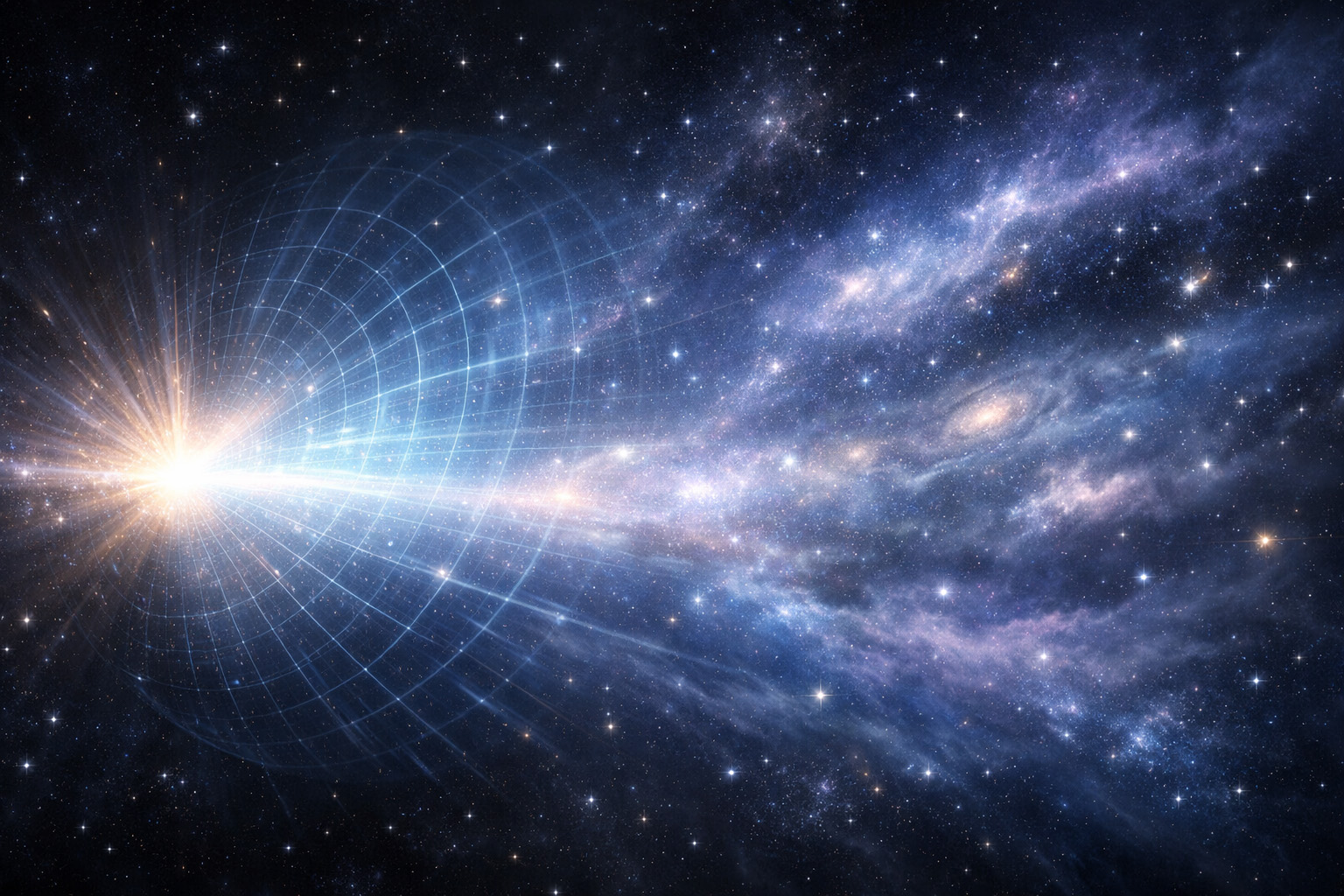 インフレーション理論をイメージしたイラスト