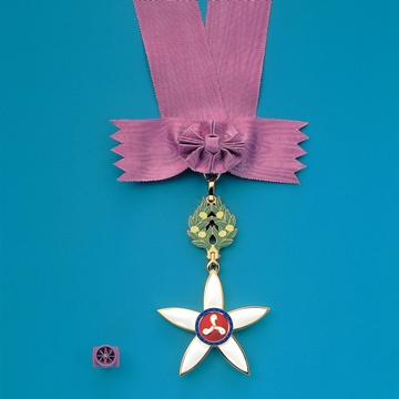 文化勲章の画像