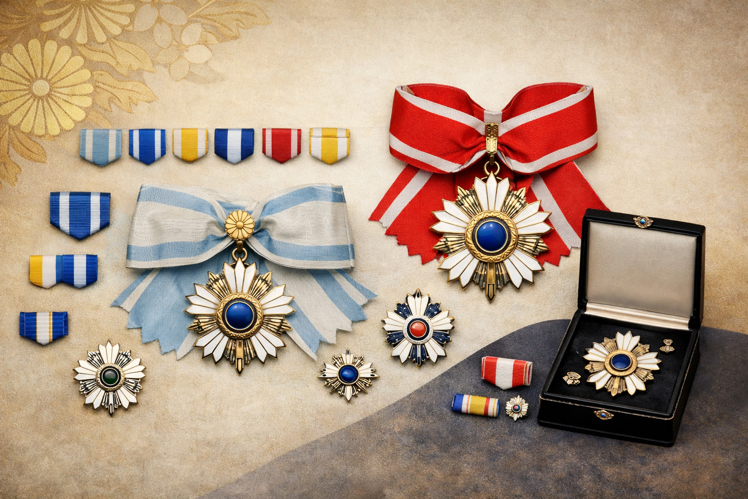 瑞宝章をイメージした生成画像