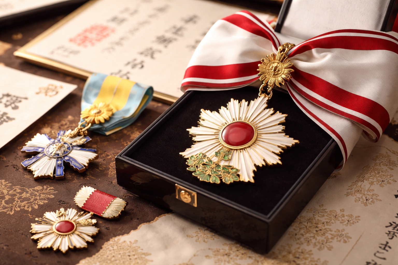 勲章をイメージした生成画像